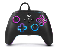 PowerA PC/XS Pad Advantage Lumectra czarny i taśma LED RGB - 1195492 - zdjęcie 1